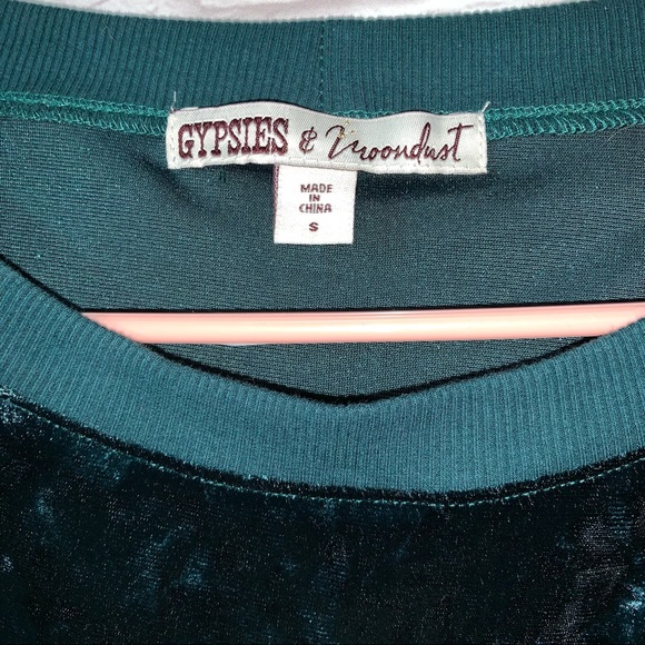 Gypsy & moondust velvet sweatshirt - Picture 3 of 4